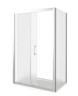 Боковая часть Good Door LATTE SP-80-C-WE 80 см стекло прозрачное